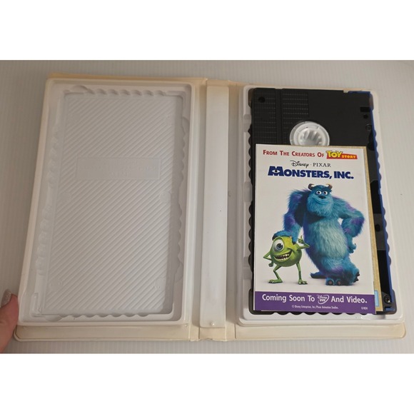 Atlantis The Lost Empire VHS 2002 Disney Clamshell w Original Ads Preowned - Picture 7 of 9